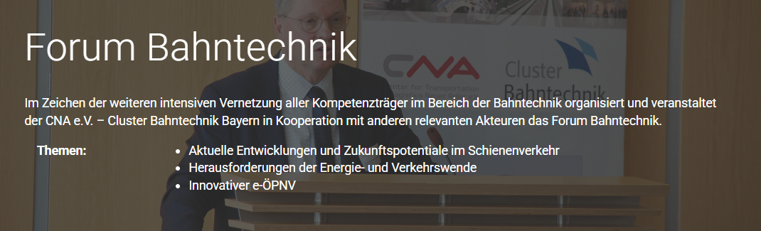 Forum Bahntechnik